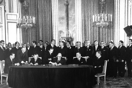 Paris, Unterzeichnung Elysée-Vertrag