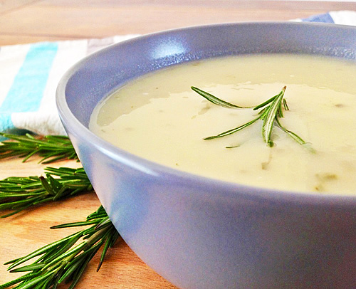 White Asparagus Soup - Spargelsuppe