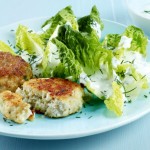 Fish Cakes with Green Sauce