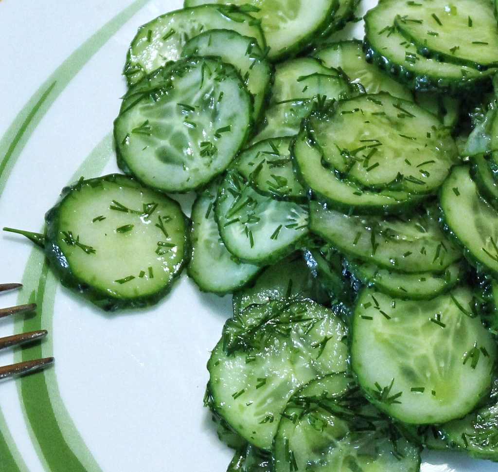 Gurkensalat - German Cucumber Salad – German Culture