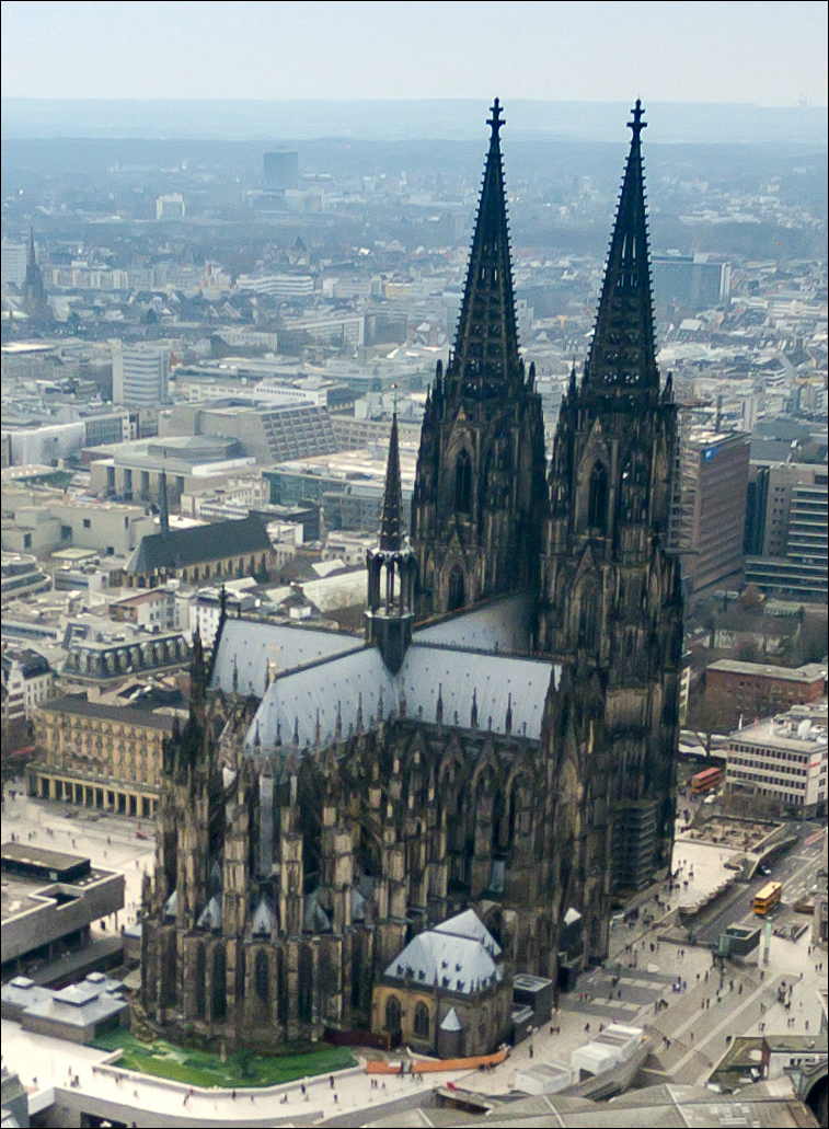 it is a renowned monument of german catholicism and gothic