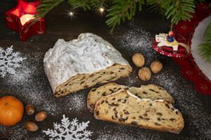 traditional stollen bread