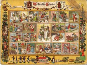 Advent calendar history in Germany
