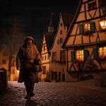 Night Watchman in Rothenburg