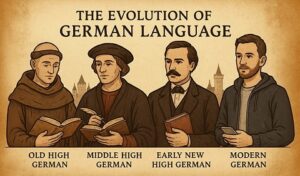 evolution of the German language