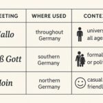 Saying Hello in Germany: The Rules of Grüß Gott, Moin, and Hallo