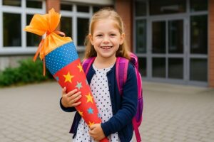 Why German Kids Carry a Giant Cone on Their First Day of School