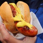 Traditionally, the Coburger Bratwurst was grilled over pinecone firewood, which gave it a distinct smoky fragrance.