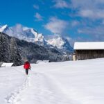 The practice of winter hiking Germany
