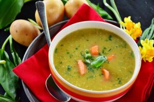 German potato soup (Kartoffelsuppe) represents the heart of traditional German home cooking.